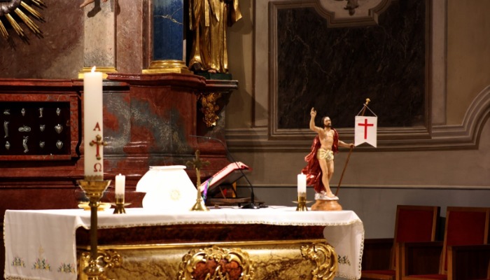 Húsvéti liturgiák rendje 2026