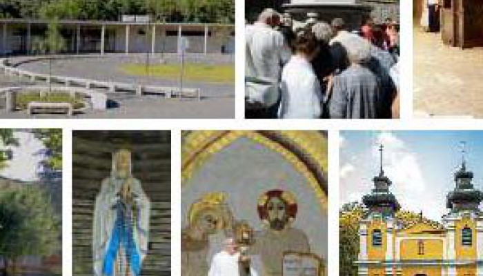 A felújított kegyhely felszentelési ünnepsége